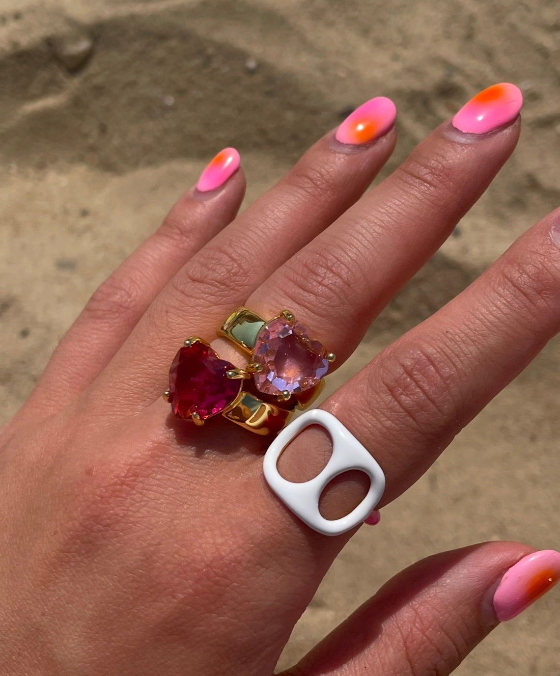 ADJUSTABLE POP DROP© RING