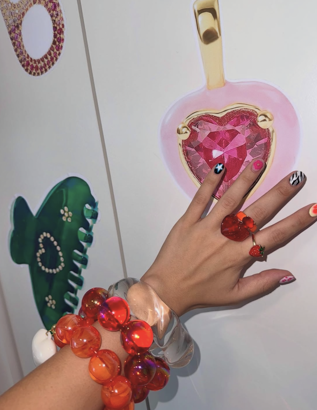 STRAWBERRY GIRL RING (ADJUSTABLE)
