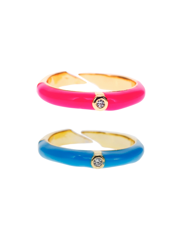 ADJUSTABLE ENAMEL BAND BUNDLE