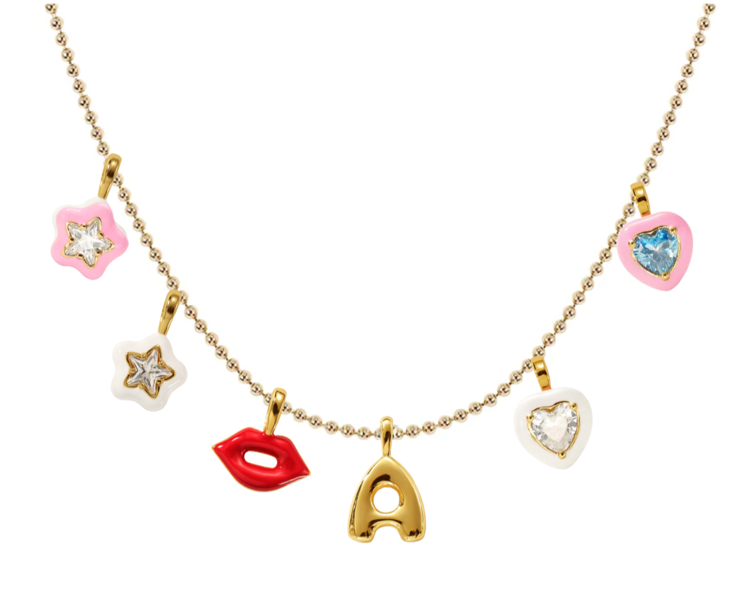 BUILD YOUR PUFFY LUCKY CHARM NECKLACE