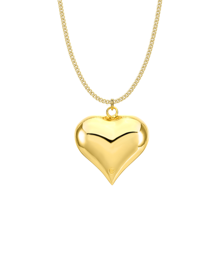 CHUBBY HEART NECKLACE