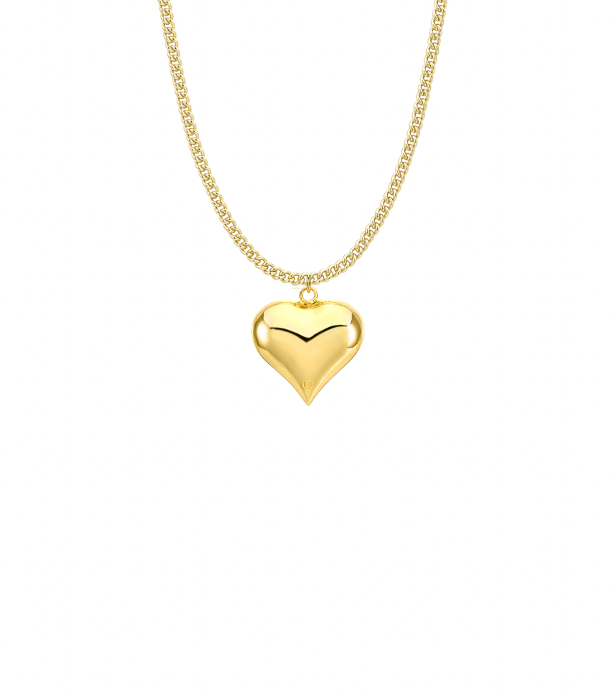 CHUBBY HEART NECKLACE