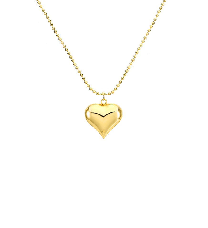 CHUBBY HEART NECKLACE