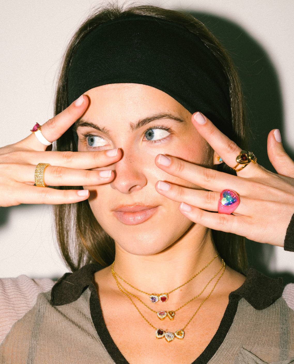 BIRTHSTONE LUCKY CHARM NECKLACE