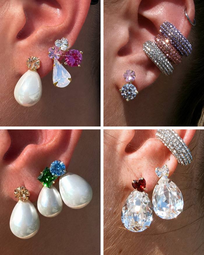 BIGGIE "STICKER" DROP EARRING (SINGLE)