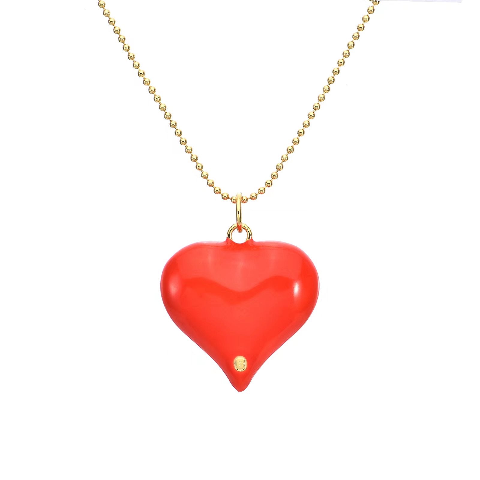 CHERRY POP HEART NECKLACE