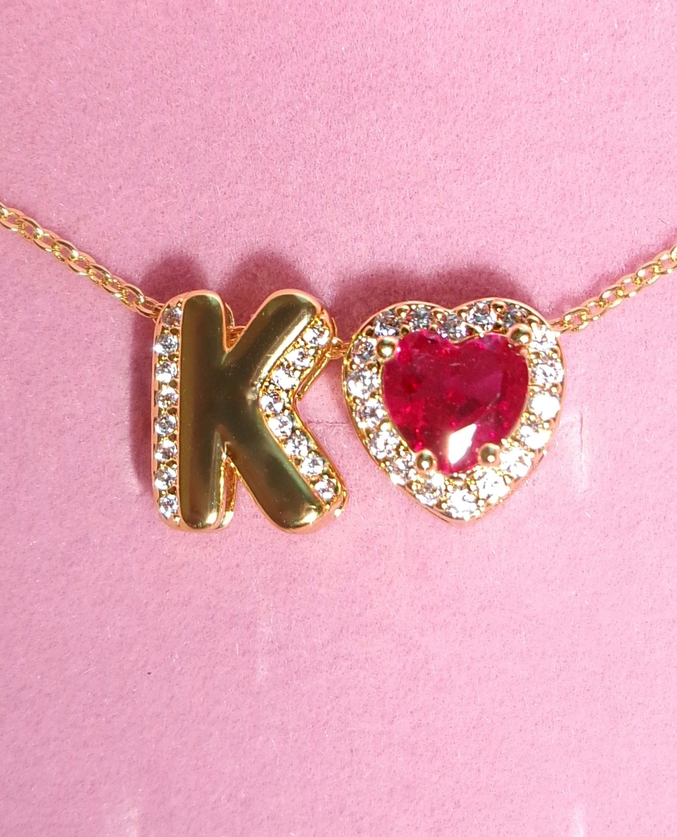 BIRTHSTONE LUCKY CHARM NECKLACE