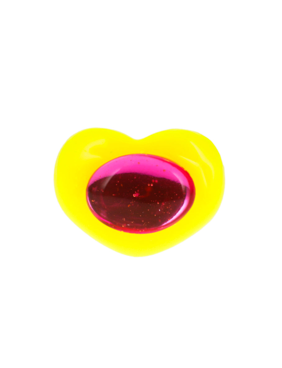 Yellow Rainbow Lucky Ring