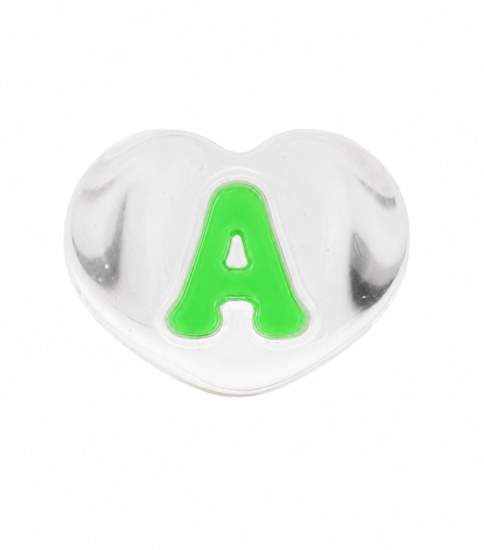 CHOOSE YOUR INITIAL: CLEAR LUCKY RING
