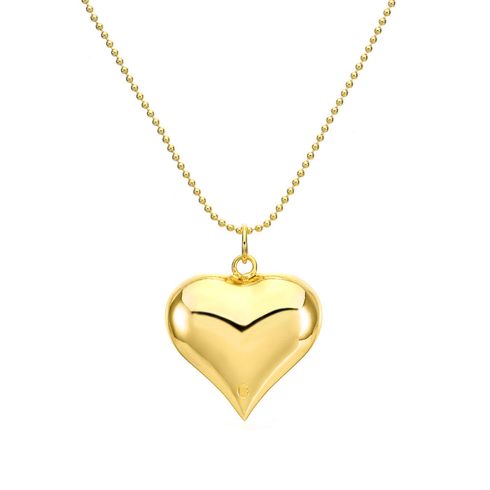 CHUBBY HEART NECKLACE