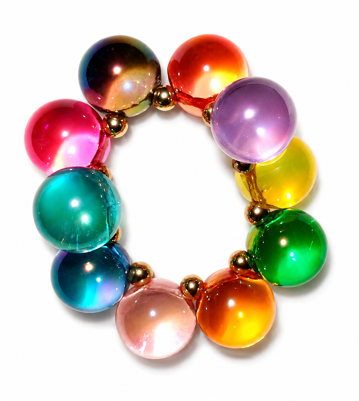 IRIDESCENT BUBBLES BRACELETS