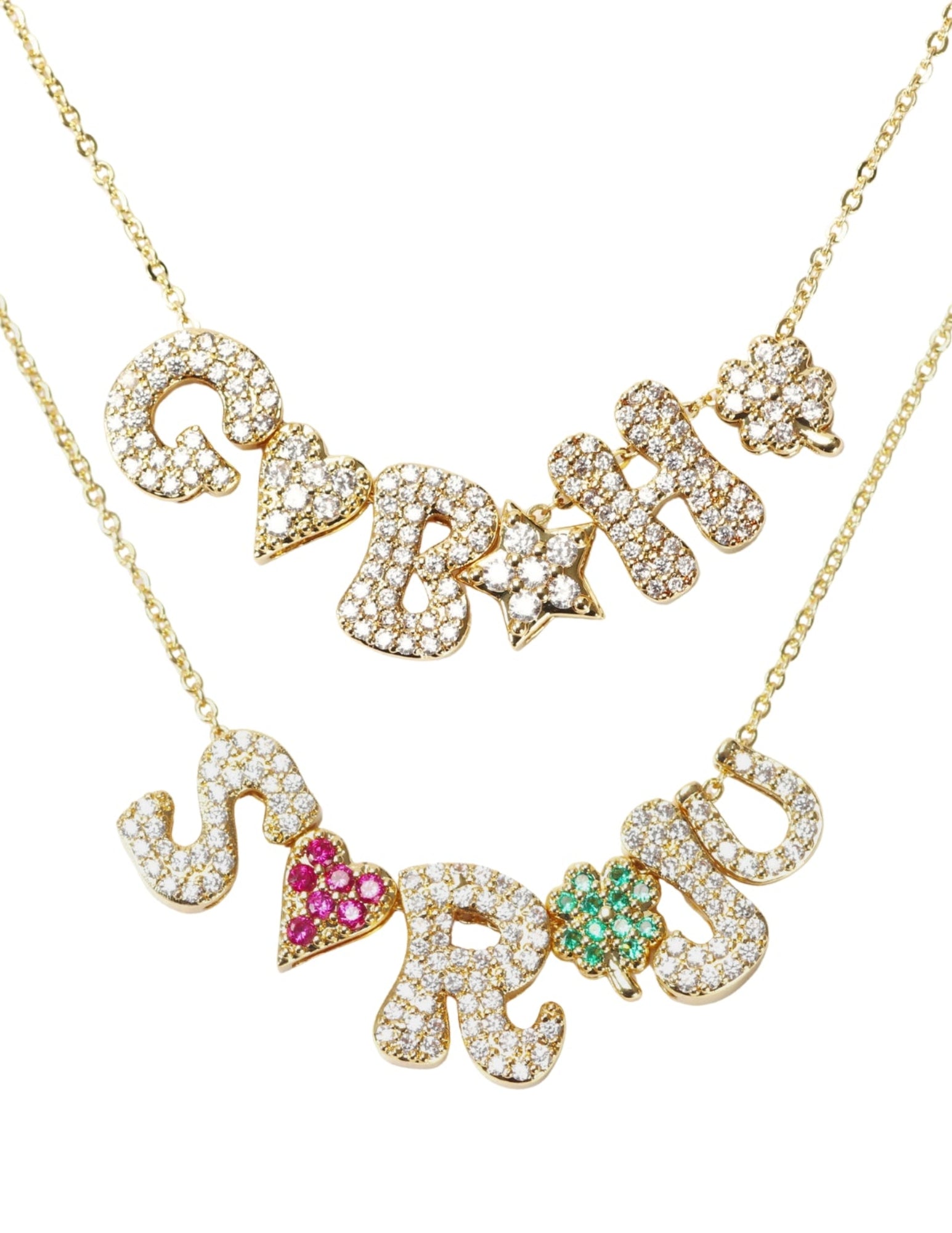 TWINKLE MICROPAVE CHARM NECKLACE