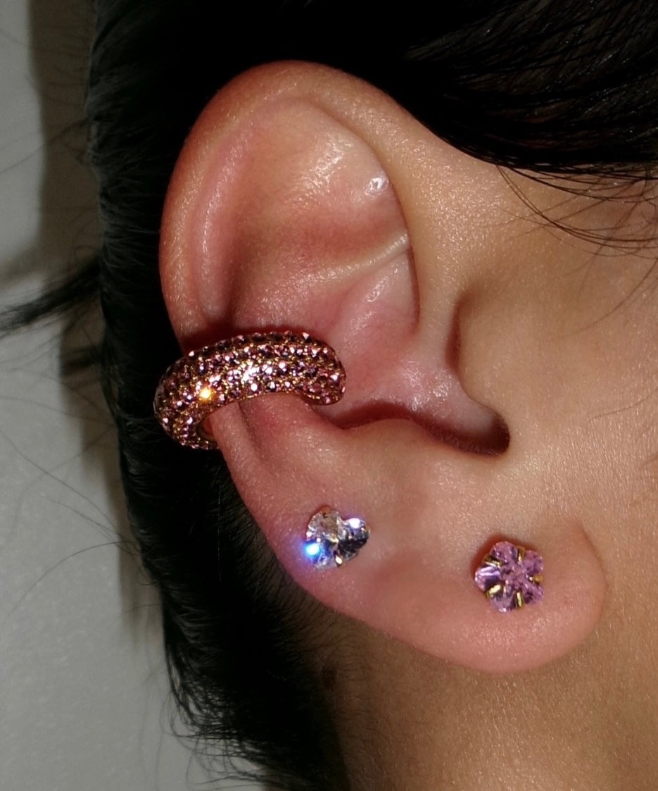 RAINBOW ECLIPSE MICROPAVE EAR CUFF