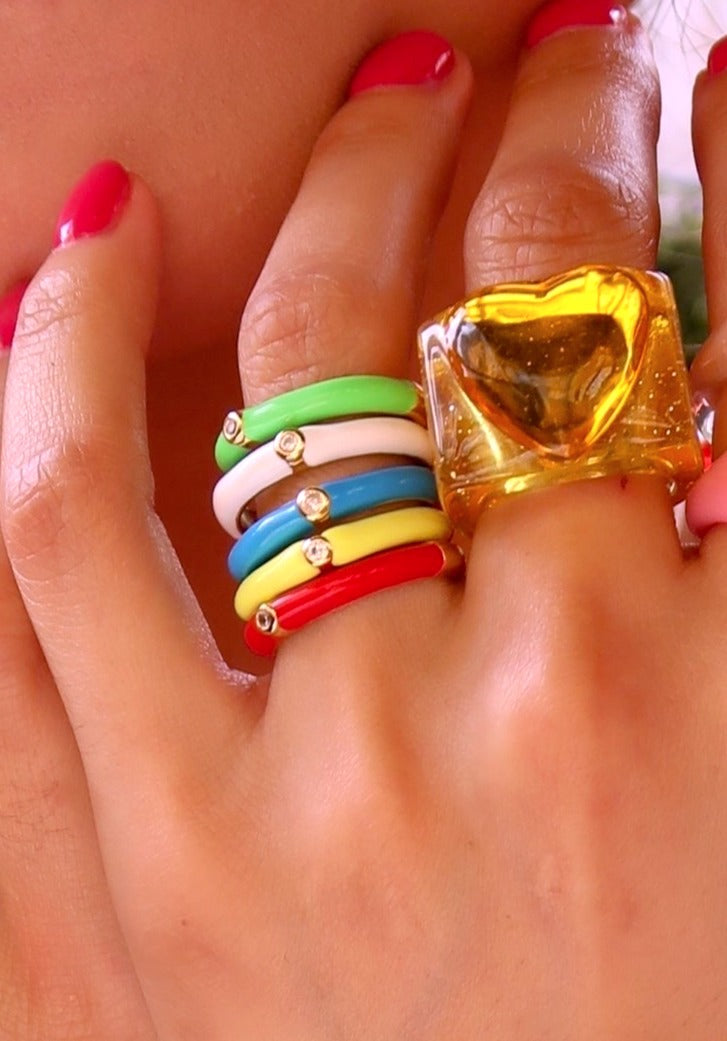ADJUSTABLE ENAMEL DRIP BAND