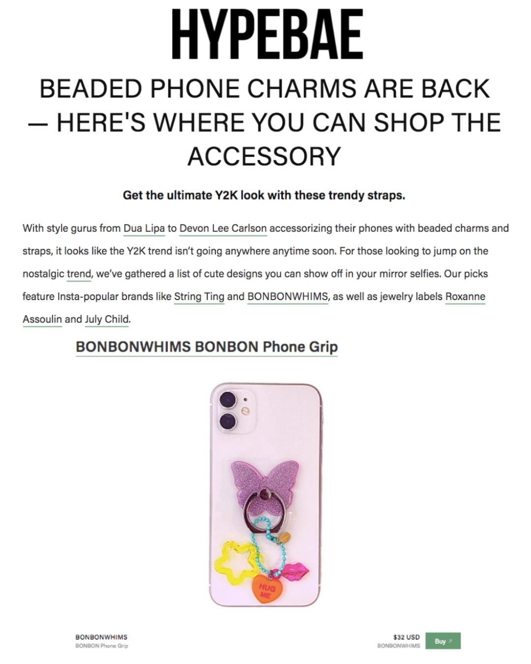 ZODIAC PHONE GRIP