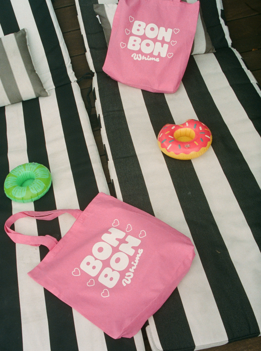 BONBON Pink Tote Bag